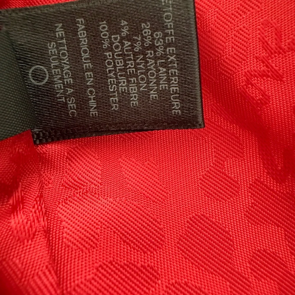 Express Red Jacket with Gold Accents - Picture 13 of 13